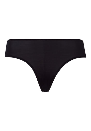 Satin Deluxe Satin Jersey Bikini | Black 71125-019